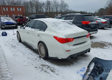 2017 Infiniti Q50 3.0T Red Sport 400 из США, поврежденный, VIN JN1FV7AR1HM870817